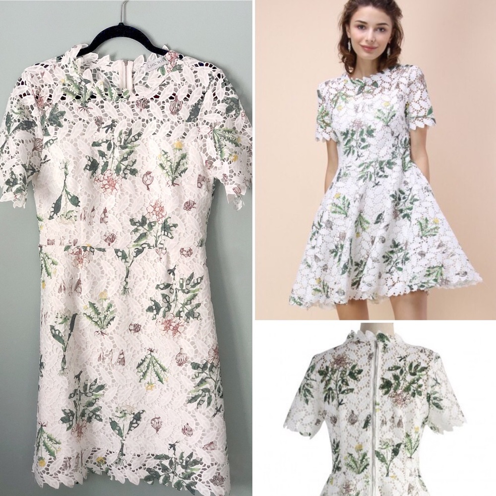 Wildflower Crochet Lace Dress